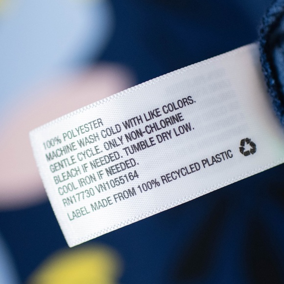 NWT A New Day Floral Blue Shift Dress - Picture 4 of 4